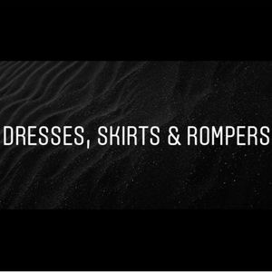 Dresses Skirts Rompers